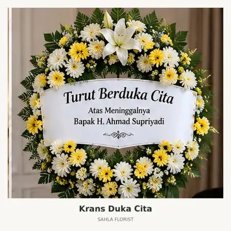 Krans Bunga Duka Rs Siloam Lippo Village